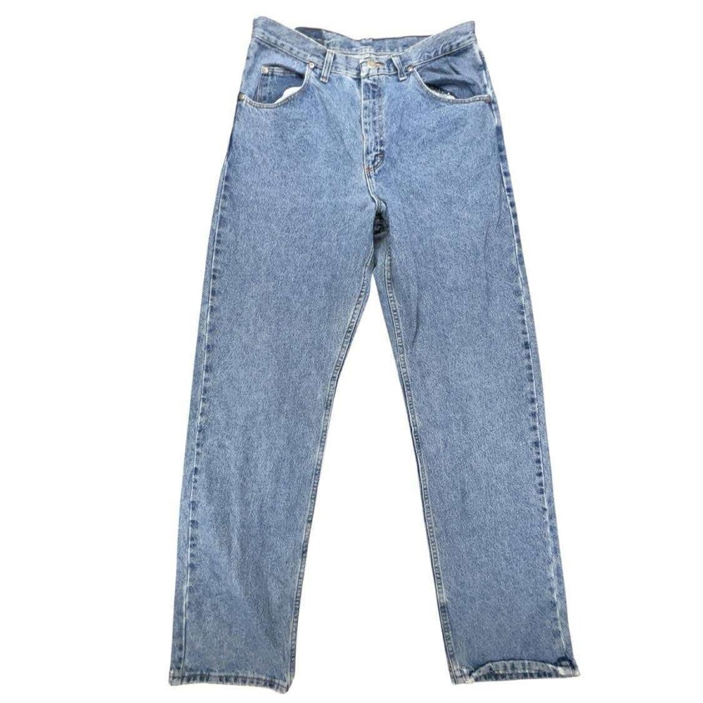 Wrangler Authentic Jeans‎ 32x30 Premium Quality Comfort Light Wash Denim